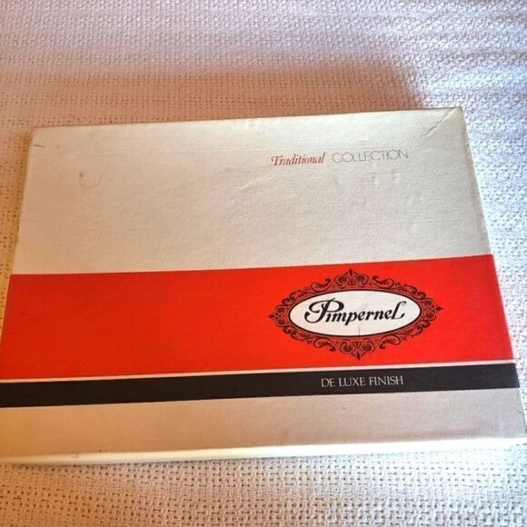 Pimpernel Vintage Famous British Golf Clubs Set of 6 Deluxe Finish PlaceMats - Picture 1 of 12
